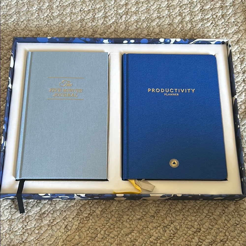 Intelligent Change - The Five Minute Journal and Productivity Planners Duo set